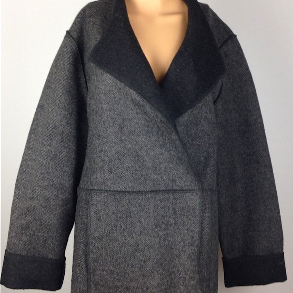 Chameleon Wool Sweater Coat XL
